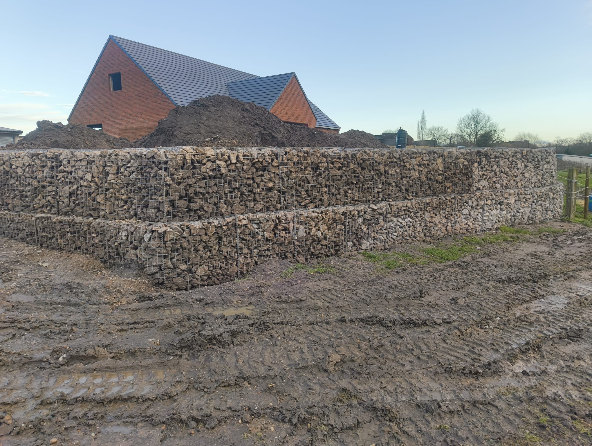 Retaining wall project